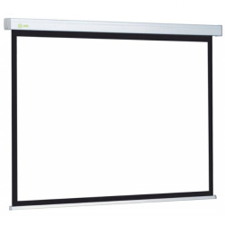 Экран для проектора Cactus 180x180см Wallscreen CS-PSW-180x180 (1:1, Matte White, настенно-потолочный, белый корпус)