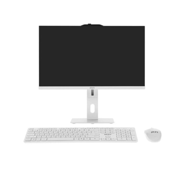 Моноблок MSI Modern AM272P 1M-678XRU белый (27", 1920 х 1080 IPS, Intel Core 7 150U, 16Gb, SSD 512Gb, noOS, беспроводная клавиатура+мышь)